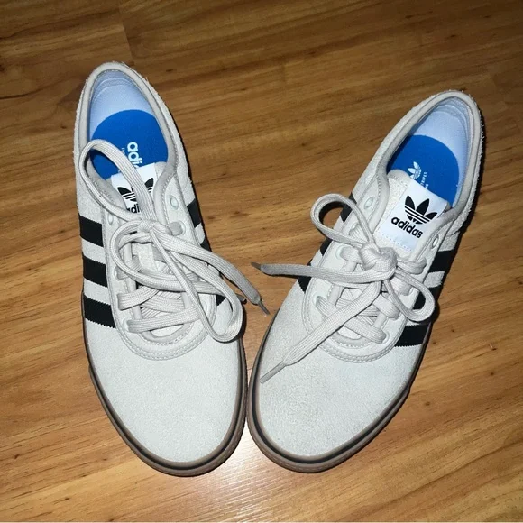 adidas gazelle silver green womens Adidas Adi Ease PRINBL/RUNWHT/BLACK1 G65597 U.S. Mens Size 9.5   western-skate-co
